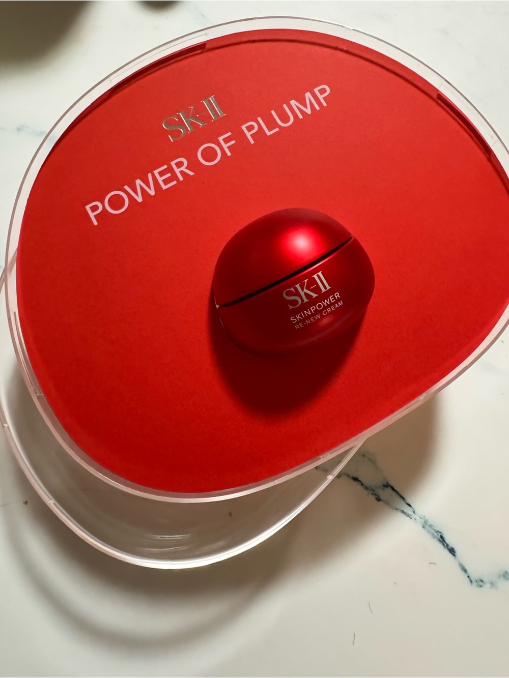 SK-II Skinpower Red Travel Cream Jar